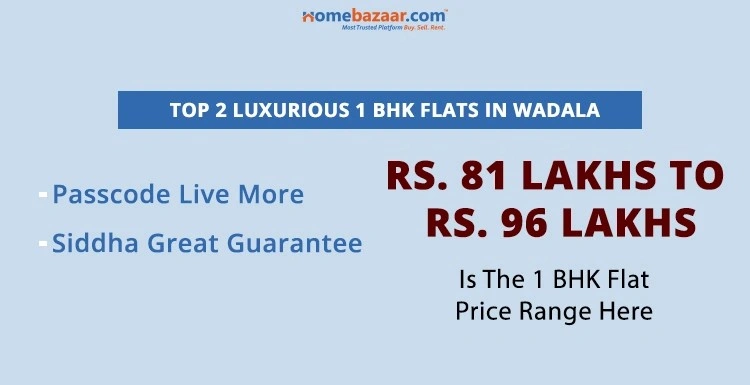Latest 1 BHK Flat Rate In Wadala