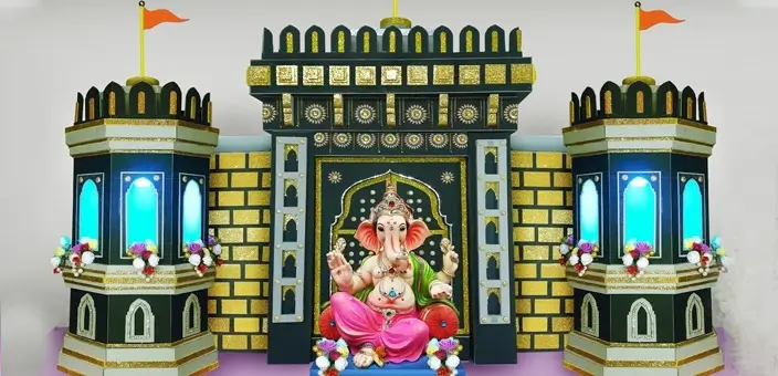 Top 10 Unique Ganpati Decoration Ideas At Home