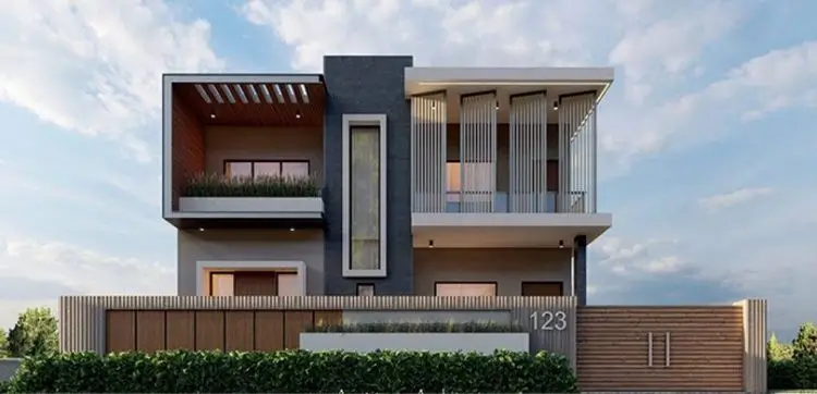 Modern Terrace Parapet Wall Design With Glass For 2025