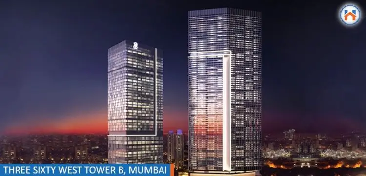Top 10 Tallest Buildings In India 2025 - Three Sixty West Tower B