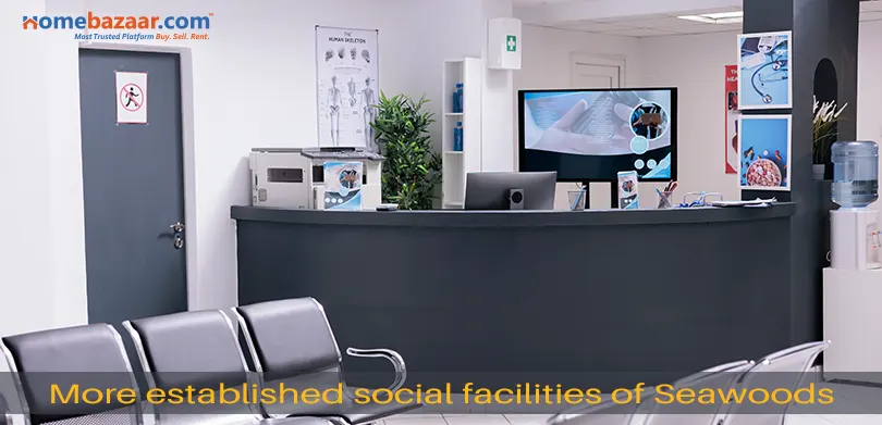 Projects in Seawoods- More established social facilities of Seawoods