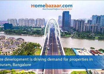 Infrastructure development is driving demand for properties in Krishnarajapuram, Bangalore