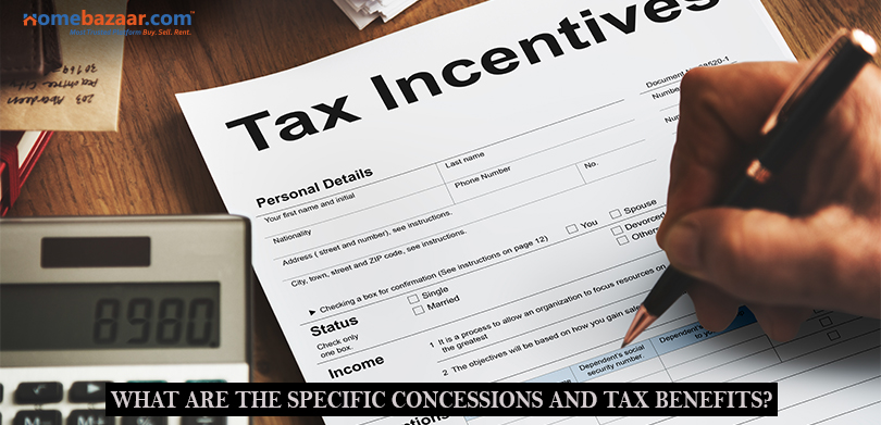 stamp duty and registration charges in mumbai- What Are The Specific Concessions And Tax Benefits?