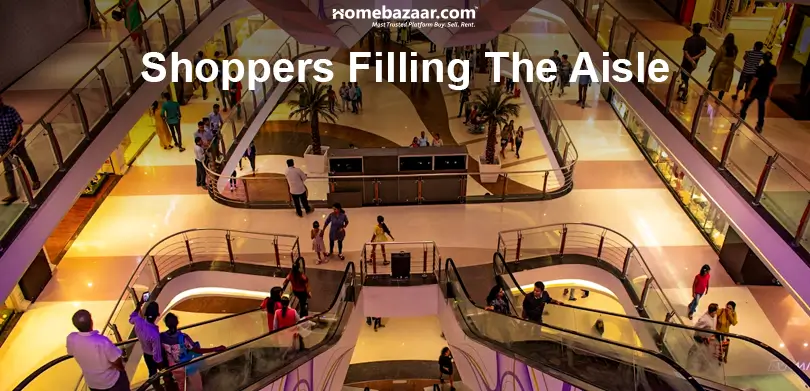 lifestyle in Navi Mumbai- Shoppers Filling The Aisle