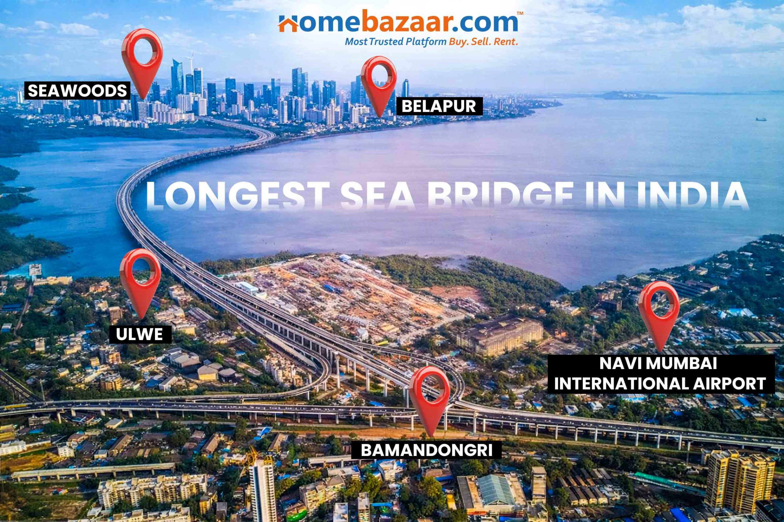 Ulwe Coastal Road Route and Key Locations