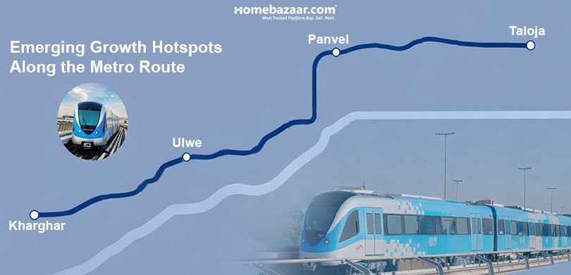 Navi Mumbai Metro- Emerging Growth Hotspots Along the Metro Route