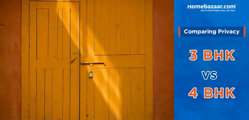 Comparing The Privacy Offered by 3 BHK vs 4 BHK