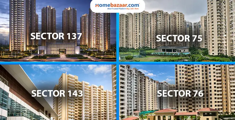 Area-wise 1 BHK Price in Noida
