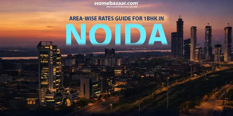 Area-wise 1 BHK price in Noida