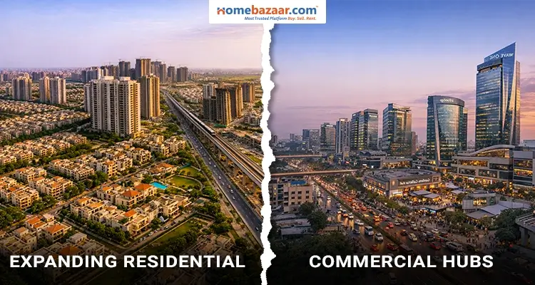 Expanding Residential and Commercial Hubs in Noida