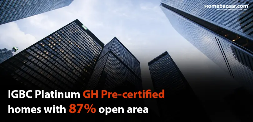 Srijan Town Square IGBC Platinum certified homes