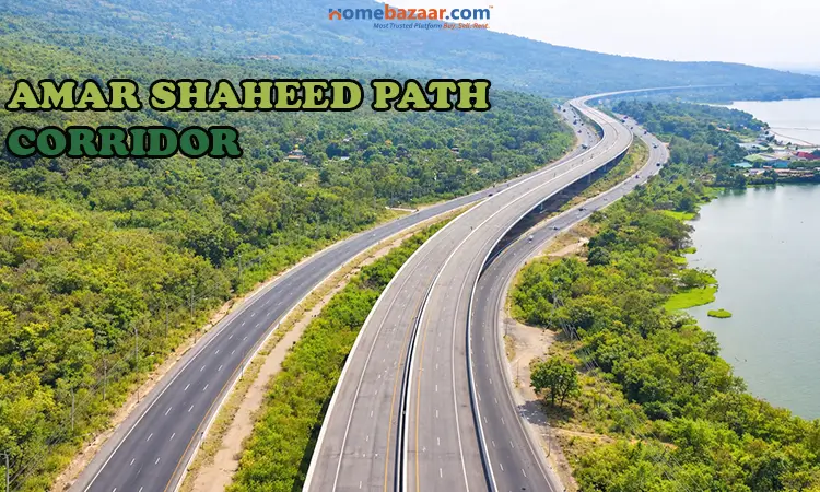 Amar Shaheed Path in Lucknow