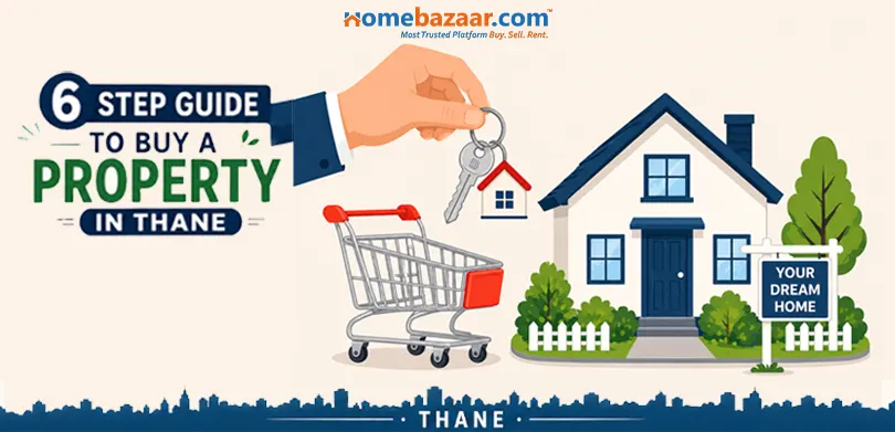 Below mentioned are the 6 steps to buy your first property. 