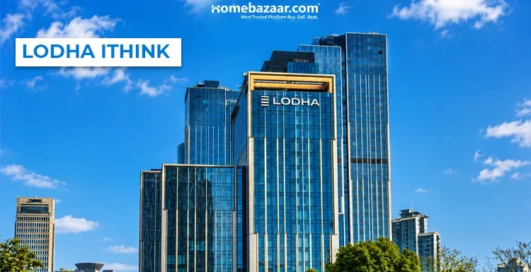 Image of LODHA iThink, one of the prominent commercial campuses in Thane.